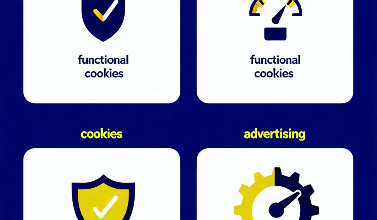 Biểu đồ minh họa các loại cookie được sử dụng bởi 69 win